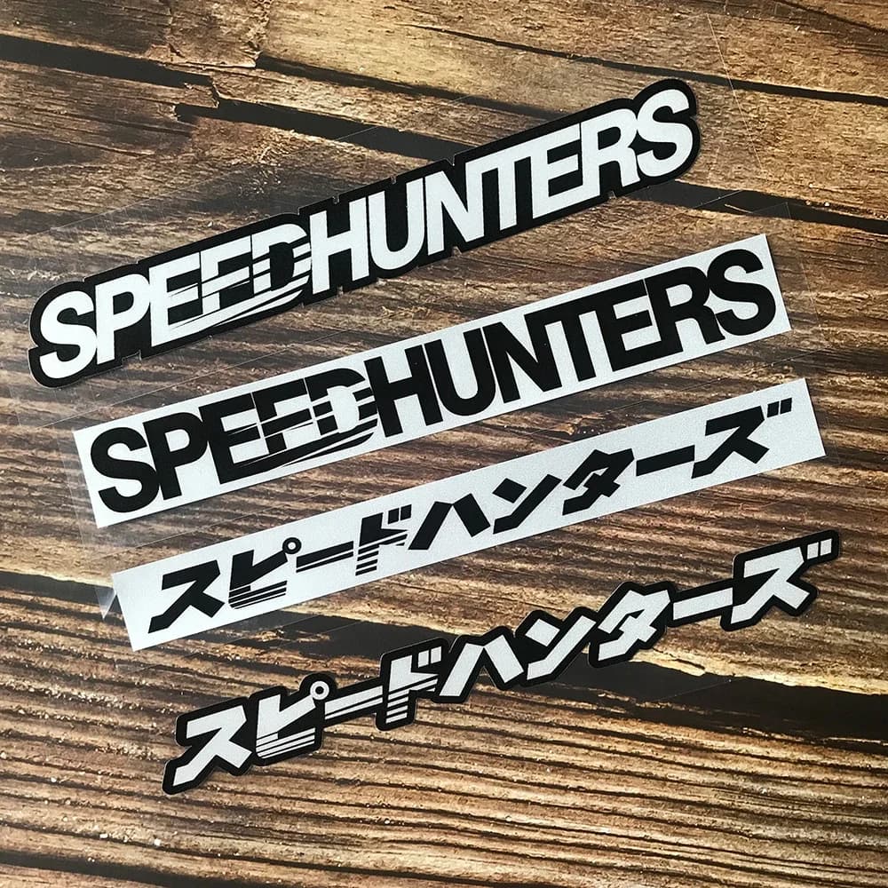 Reflective JDM Speed Huner Moto Car Styling Stickers Decor Moto Body Decal accessories for Honda Nc750x Cb500x Cb650r