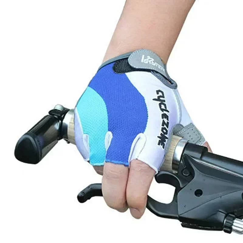 Riding Gloves Half Finger Non-slip Wear-resistant Breathable Sports Fitness Cycling Mountain Bike Riding Equipment