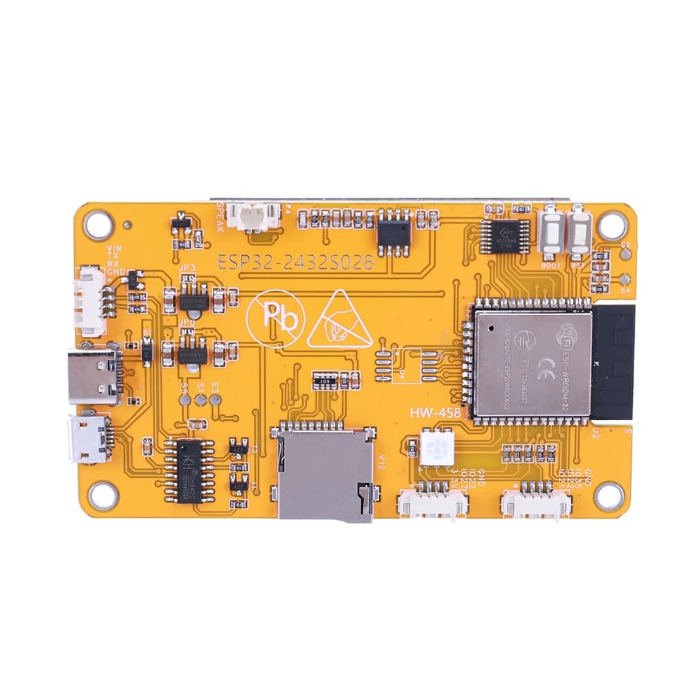 ESP32 per Arduino LVGL WIFI Scheda di sviluppo compatibile Bluetooth Schermo intelligente da 2,8 pollici 240 * 320 Modulo TFT LCD da 2,8 pollici