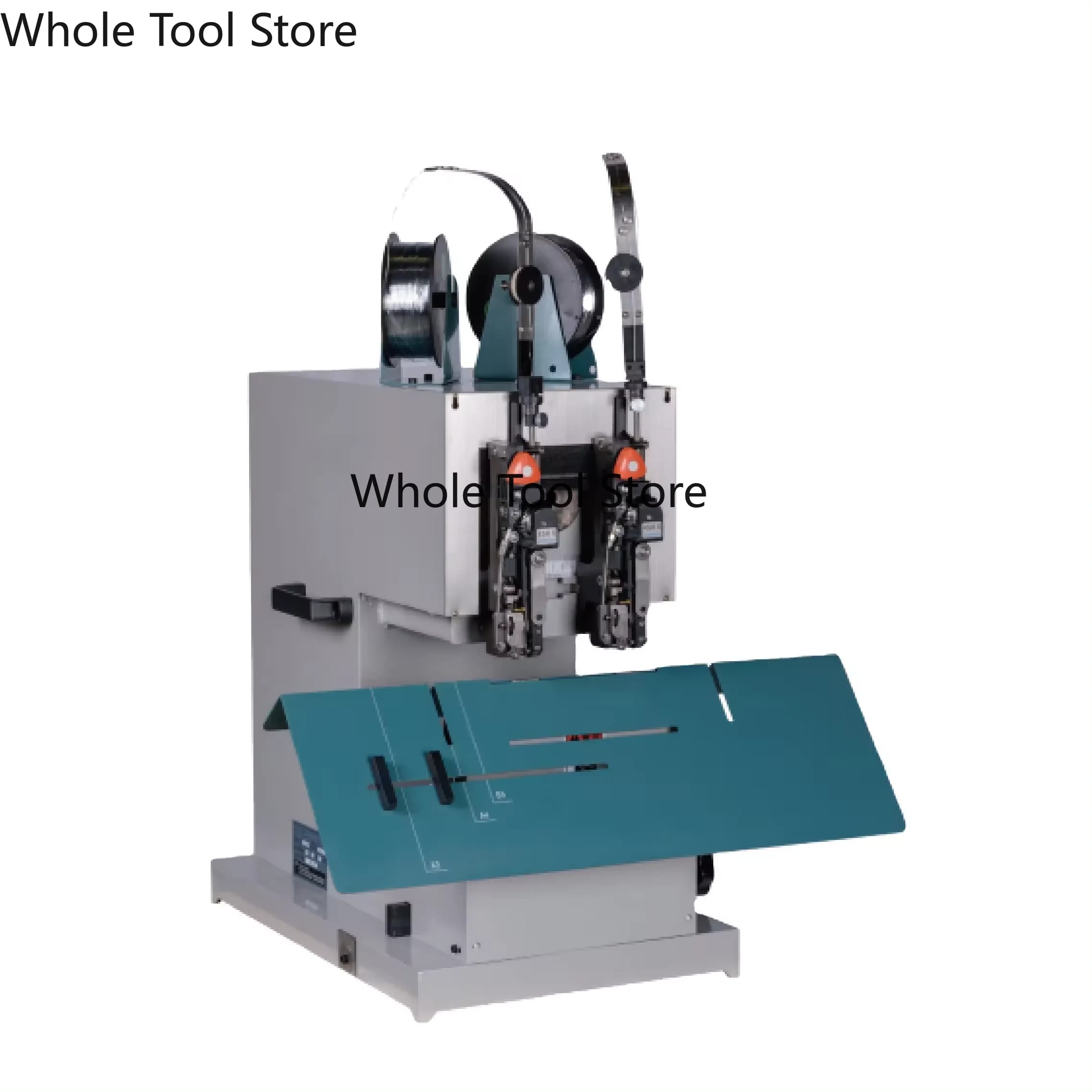 Double Heads Desktop Electric Stapler Machine A3 Binding Machine DX-8703H