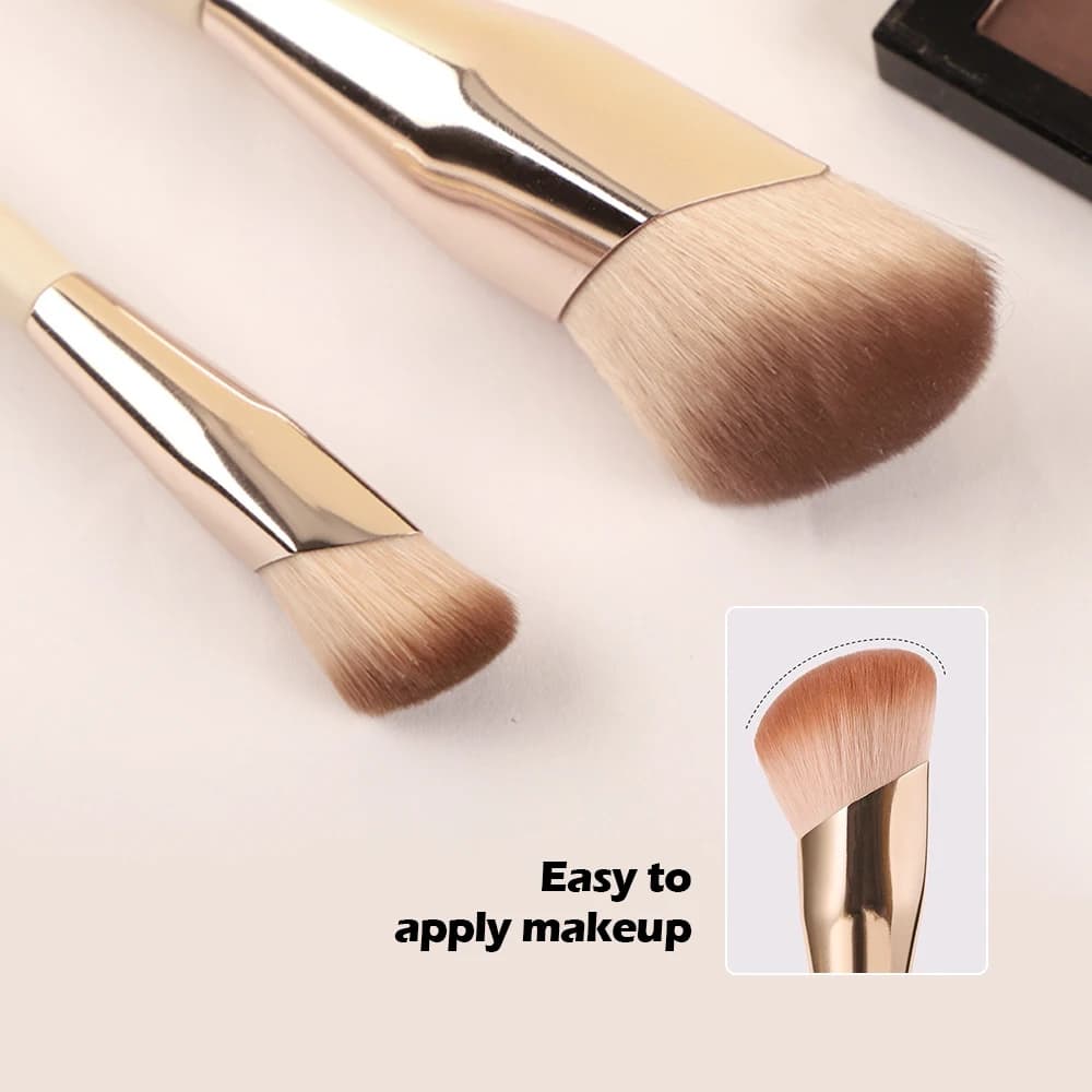 Brush for foundation Brush for liquid foundation with oblique head Corrector Brushes for Cosmetic Mixing Brush for Beauty Tool for Faded Side