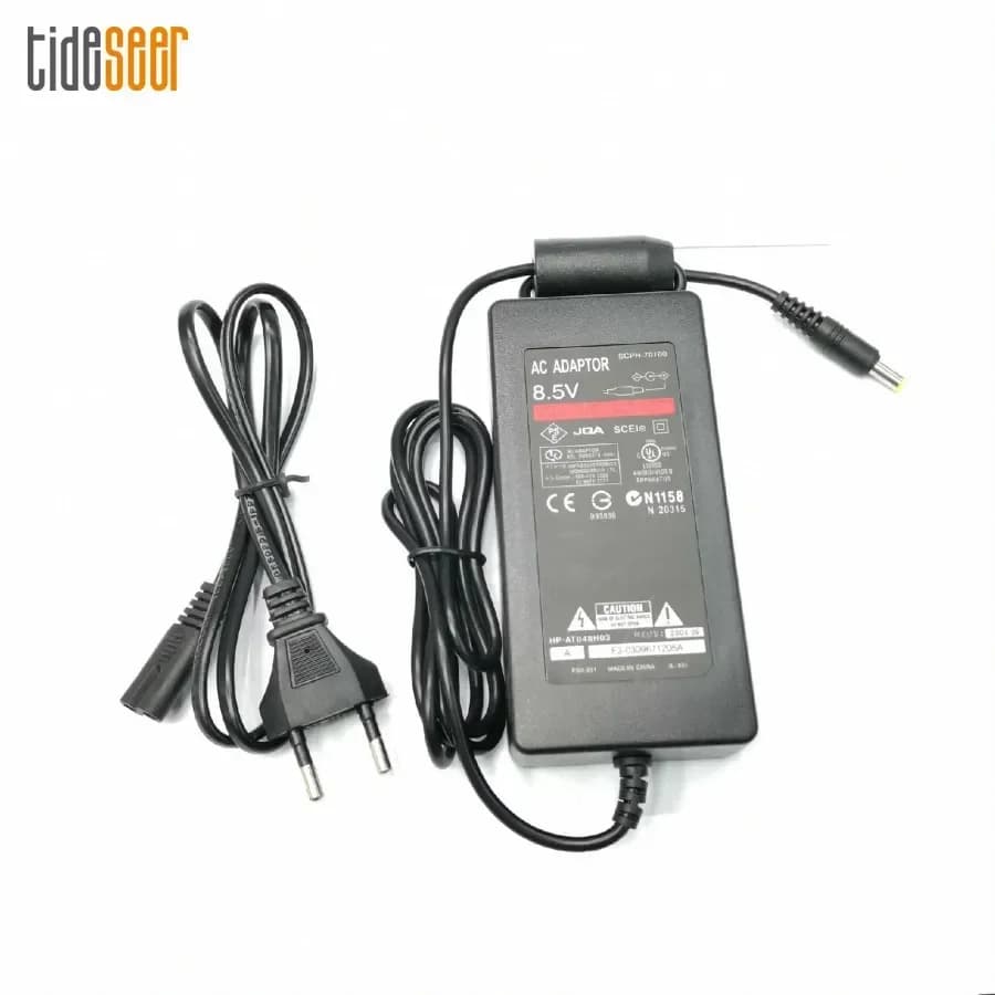 100 pezzi di adattatori di alimentazione CA con spina EU/US, caricabatterie da parete da viaggio per console di gioco Sony PlayStation PS2 70000