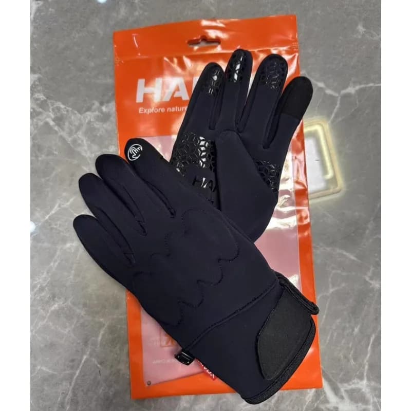 Nuovi guanti da ciclismo invernali Guanti sportivi touchscreen termici antivento per attrezzature da ciclismo per sci all'aperto