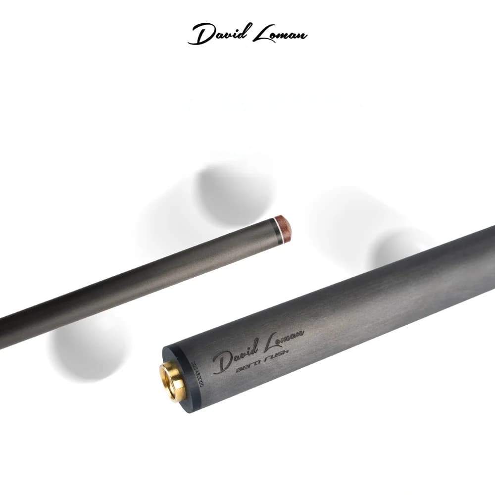 David Loman 29' Uni-Lock Aero Rush Carbon Energy Biliardo Albero da biliardo 14mm Accessori per tavoli da biliardo per sport e intrattenimento