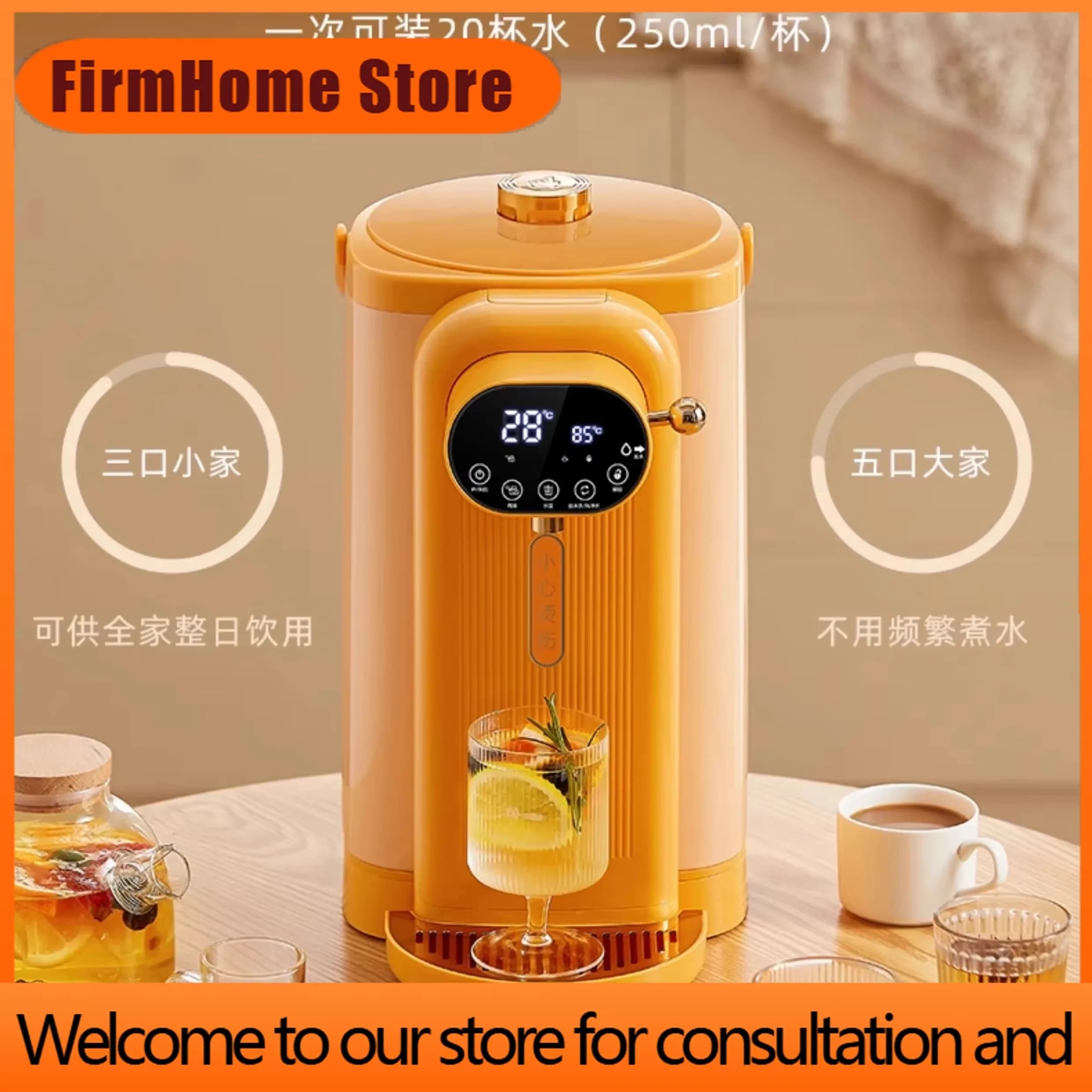 FirmHome StoreConstant Temperature Electric Kettle Household Intelligent Heating Bottle Automatic Thermal Insulation Kettle Wate