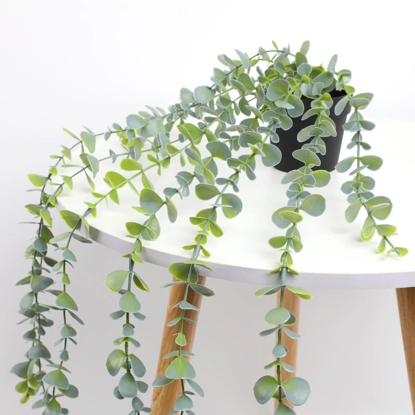 Pianta Artificiale Pendente Simulata, Bonsai in Plastica in Vaso, Ornamento Naturale per Casa, Soggiorno, Camera da Letto, Scrivania