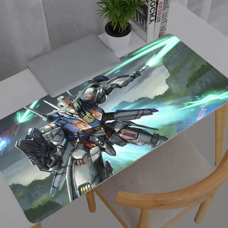 Tappetino per mouse da computer Mobile Suit Gundam, tappetino da gioco grande, tappetino XXL per tastiera da gamer, tappetino da scrivania per PC, Tapis Souris