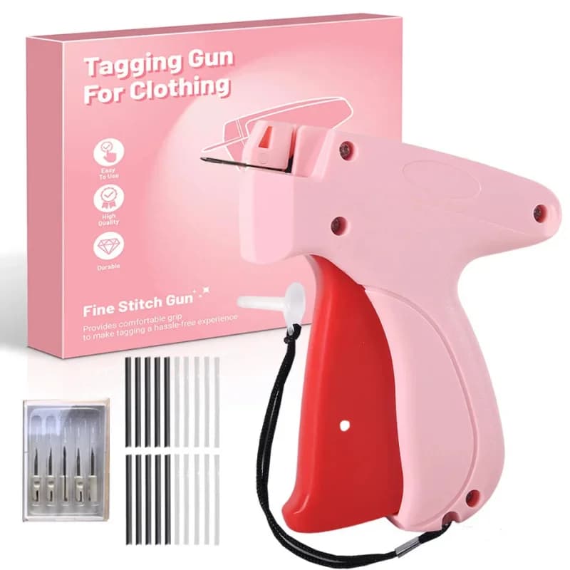 Pistola per Etichettatura e Riparazione Rapida di Vestiti, Kit Mini da Cucito Portatile