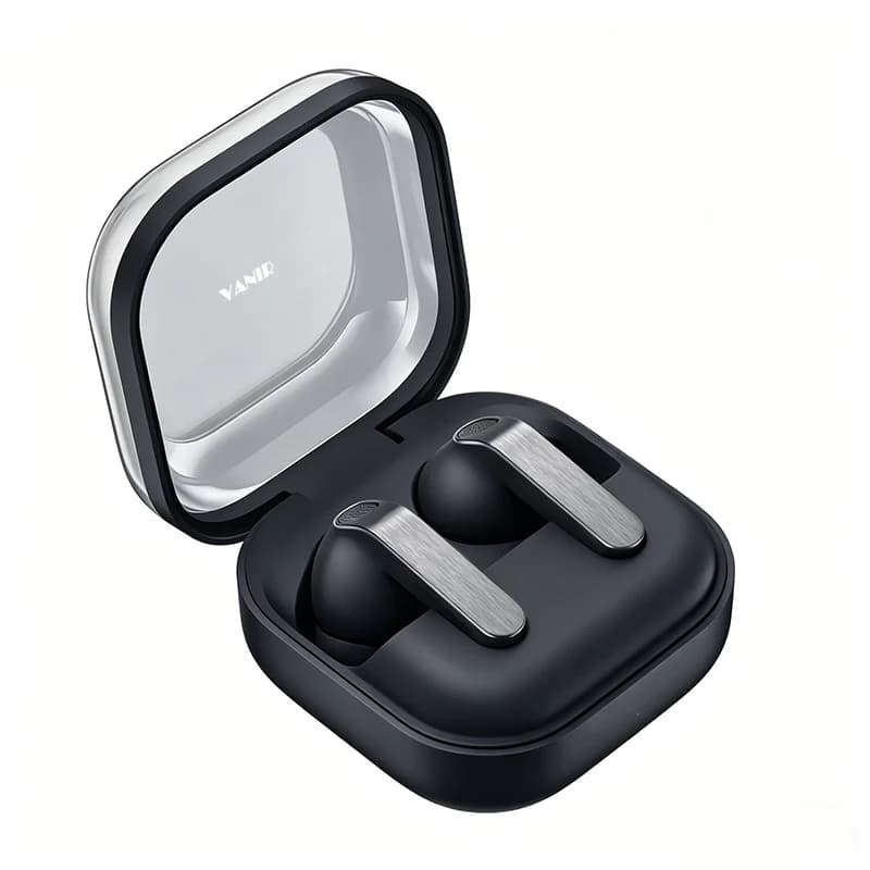Auricolari Wireless VANIR, Bluetooth 5.3, Bassa Latenza, Microfono con Cancellazione del Rumore ENC, Batteria a Lunga Durata, Ricarica Rapida Type-C, Design In-Ear