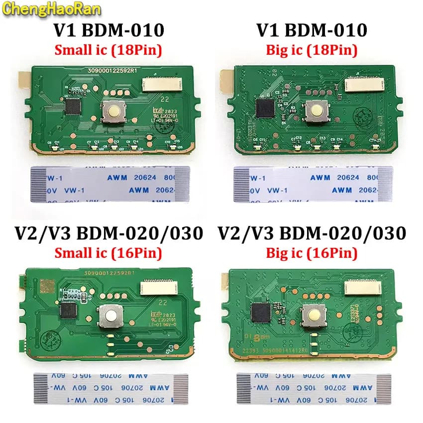 Touch Pad Per PS5 BDM-010 BDM-020 030 Controller Touchpad W/16pin 18pin Cavo Della Flessione Del Nastro Per PS5 V1 V2 V3 Controller Grande Piccolo