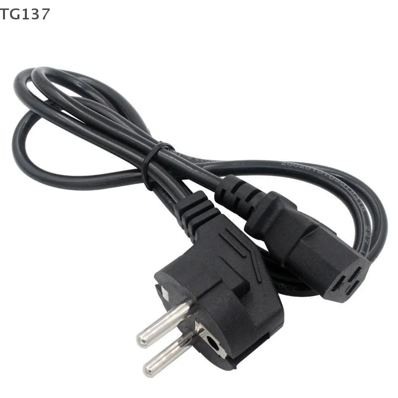Cavo di prolunga per adattatore di alimentazione con spina europea per Asus Dell Notebook TV Monitor PC Stampante per computer PC portatile