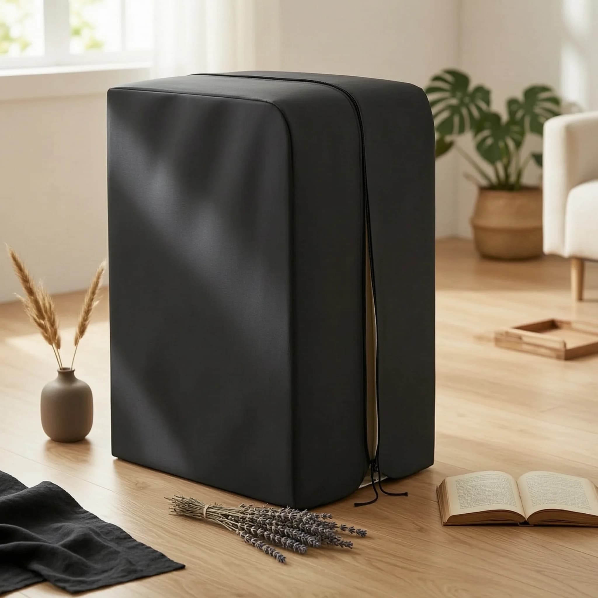 Pull-up Bar Cover Dustproof Pull up Bar Cover Shielding Black