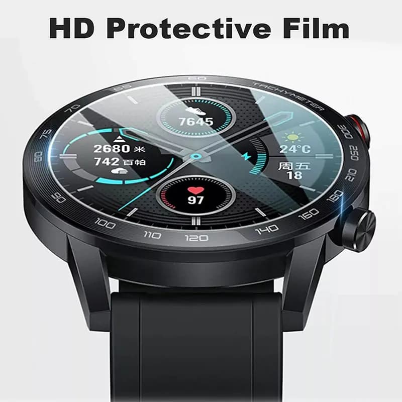 Pellicola salvaschermo in vetro temperato 2.5D per Huawei Honor Watch Magic 2 42mm 46mm Smartwatch pellicola proteggi schermo accessori per orologi
