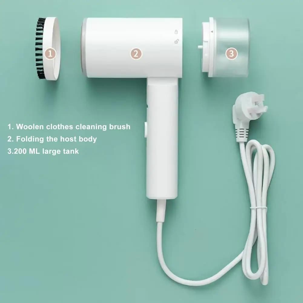Anti-leak Technology Steamer Portable Travel Garment Steamer 1200w Handheld Fabric Wrinkle Remover Fast Heat-up Clothes Steamer