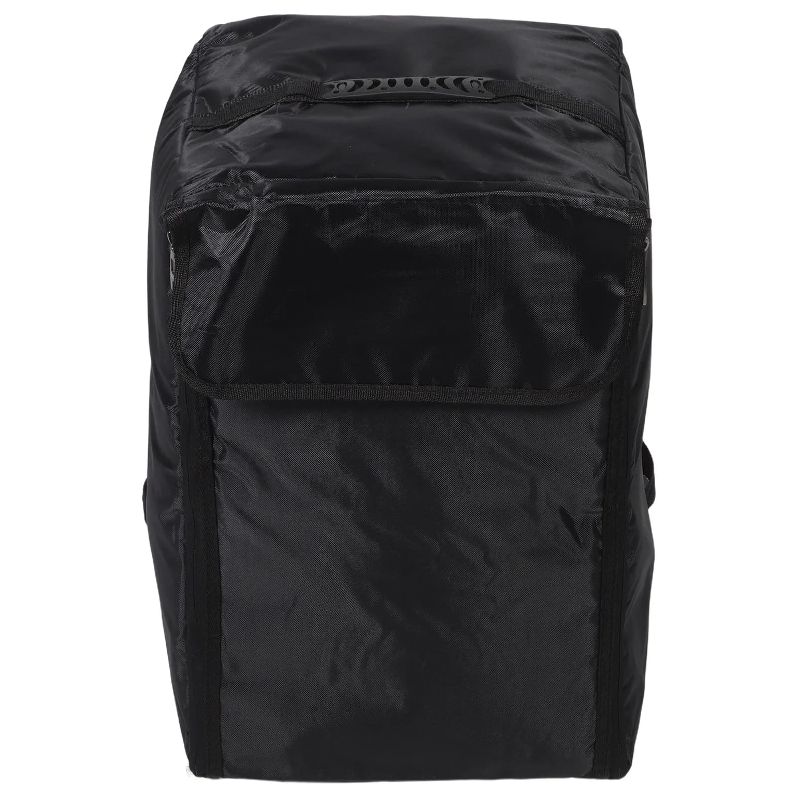 Borsa per Cajon Nera, Imbottita e Resistente, con Doppia Tracolla, Zaino Protettivo per Percussioni, Custodia da Viaggio per Strumenti, Borsa per il Trasporto del Drum