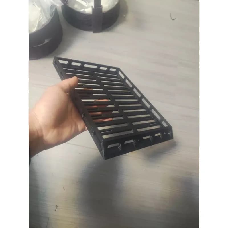 PETG 3D Printed Luggage Carrier,Roof Rack for CROSSRC EMO X2 1/8 Scale Model RC Crawler, Direct Fit Bolt-On Upgrade Part