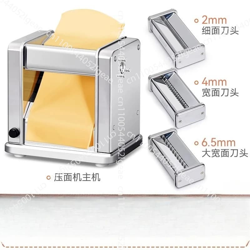 Macchina per noodle elettrica Macchina per pressa per noodle Macchina per pasta per uso domestico commerciale Macchina per gnocchi in acciaio inossidabile