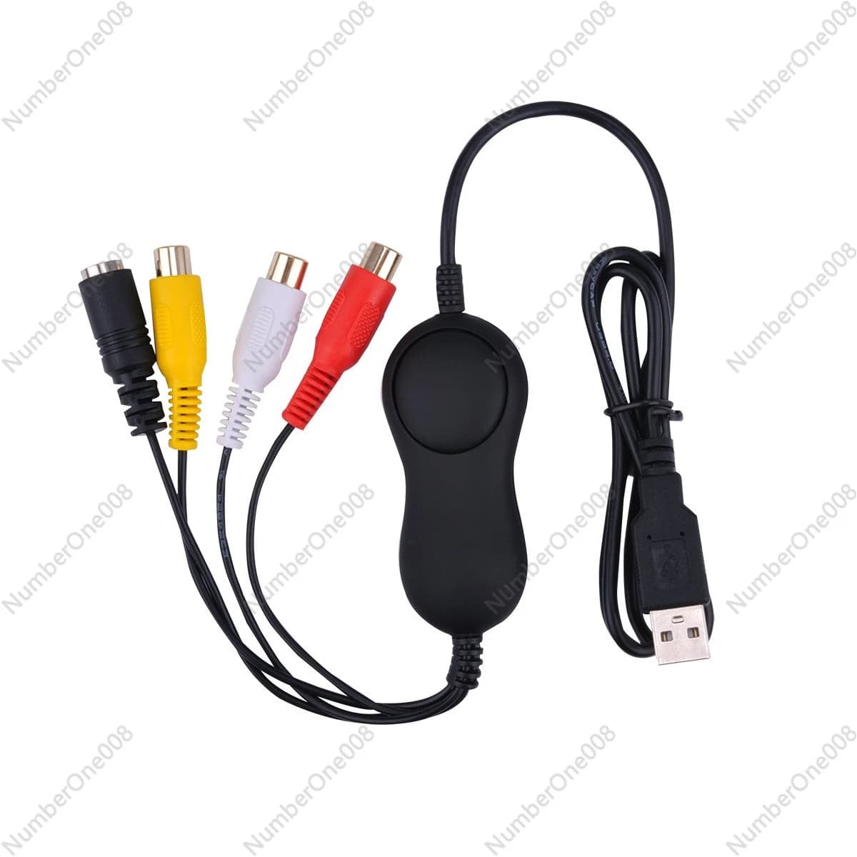 Scheda di acquisizione video USB 2.0 per registrazione video analogica Compatibile con plug-and-play UVC