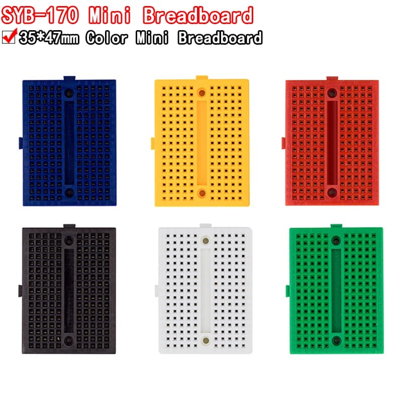 SYB-170 Mini Breadboard welding prototype 170 fixing points 35*47*8.5mm for DIY kit arduino