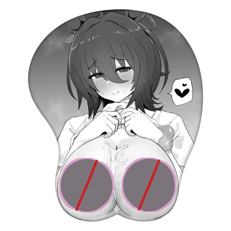 Tappetino per mouse 3D Agnes Tachyon Anime poggiapolsi scrivania tappetino per mouse accessorio per giocatori