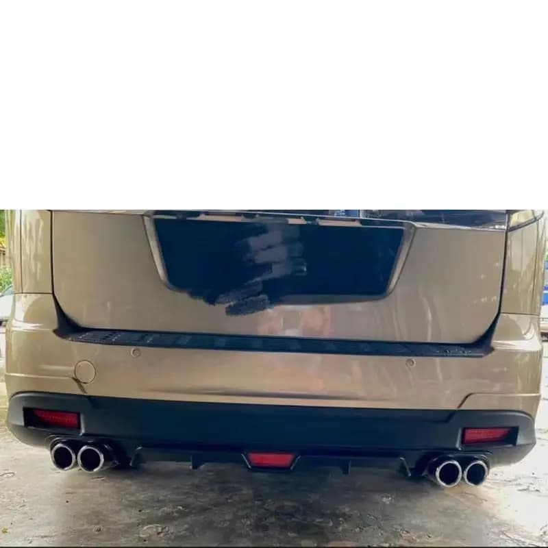 Per Proton Exora MPV Diffusore posteriore Paraurti Labbra Splitter Spoiler Tubo di scarico Kit corpo Accessori