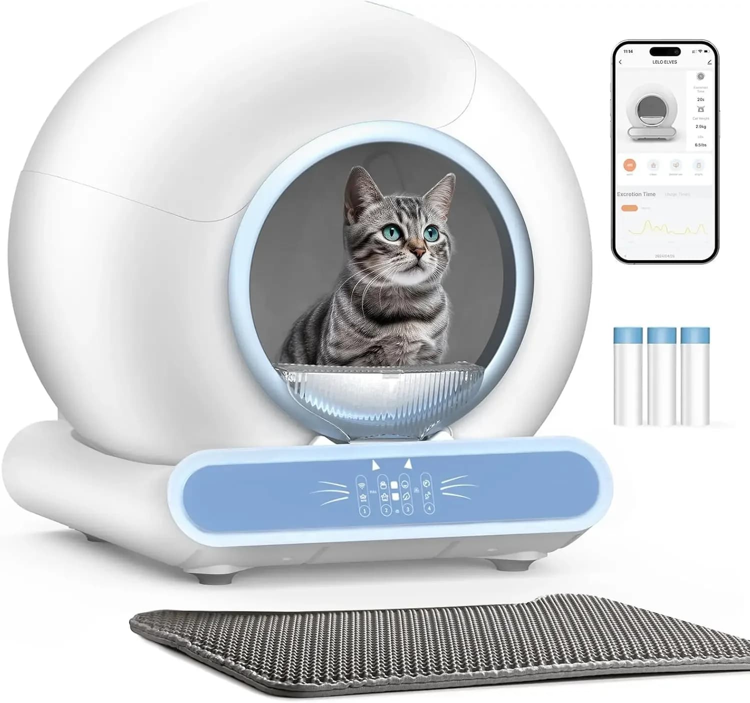 # Lettiera per gatti automatica intelligente autopulente del produttore