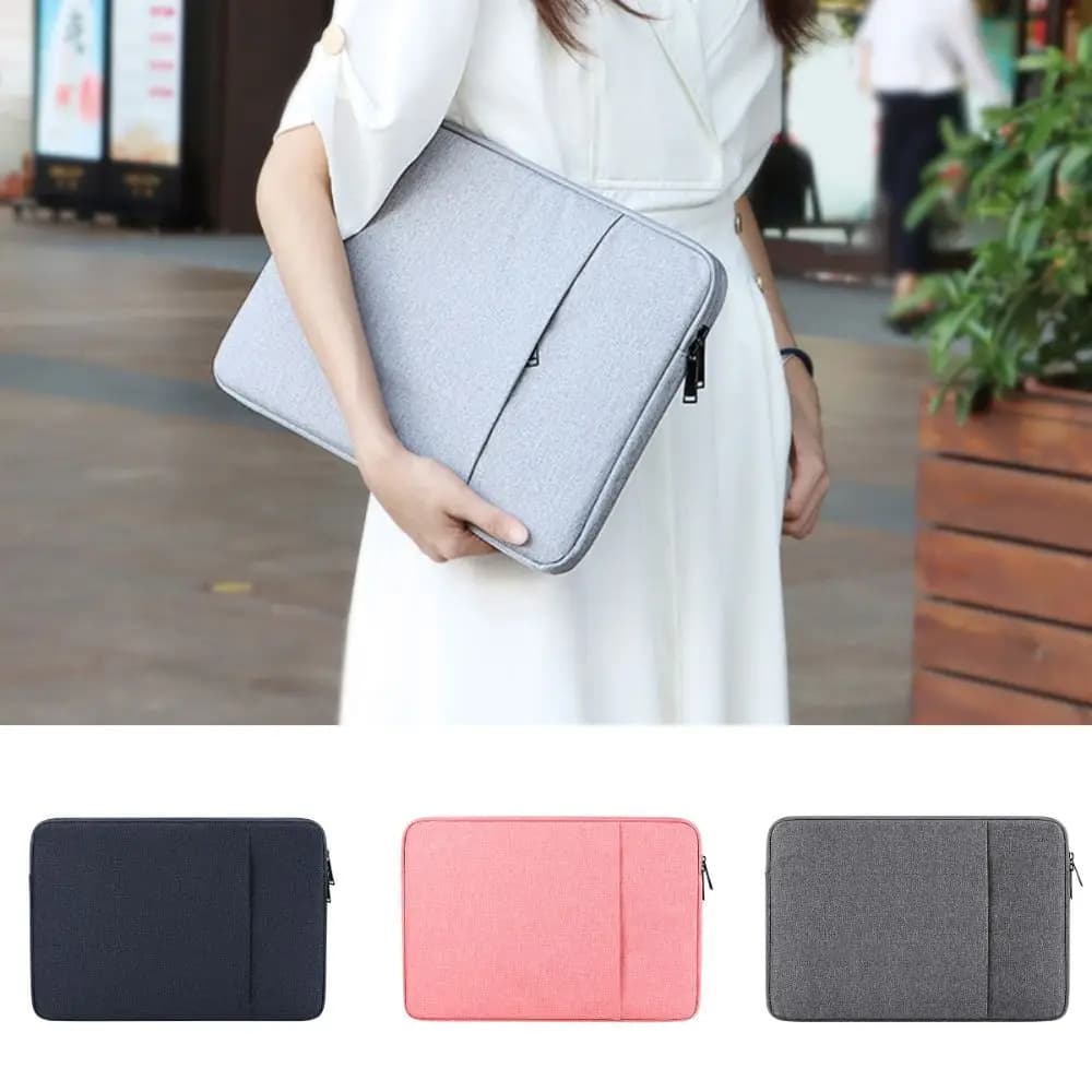 Custodia per Tablet da 13.3 Pollici Antiurto con Tasche e Cerniera, Borsa Interna per Laptop, Custodia Protettiva Antigraffio per Tablet