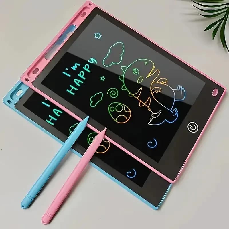 Tablet LCD da 8,5 pollici per scrittura e disegno digitale, blocco per appunti portatile, lavagna elettronica per bambini