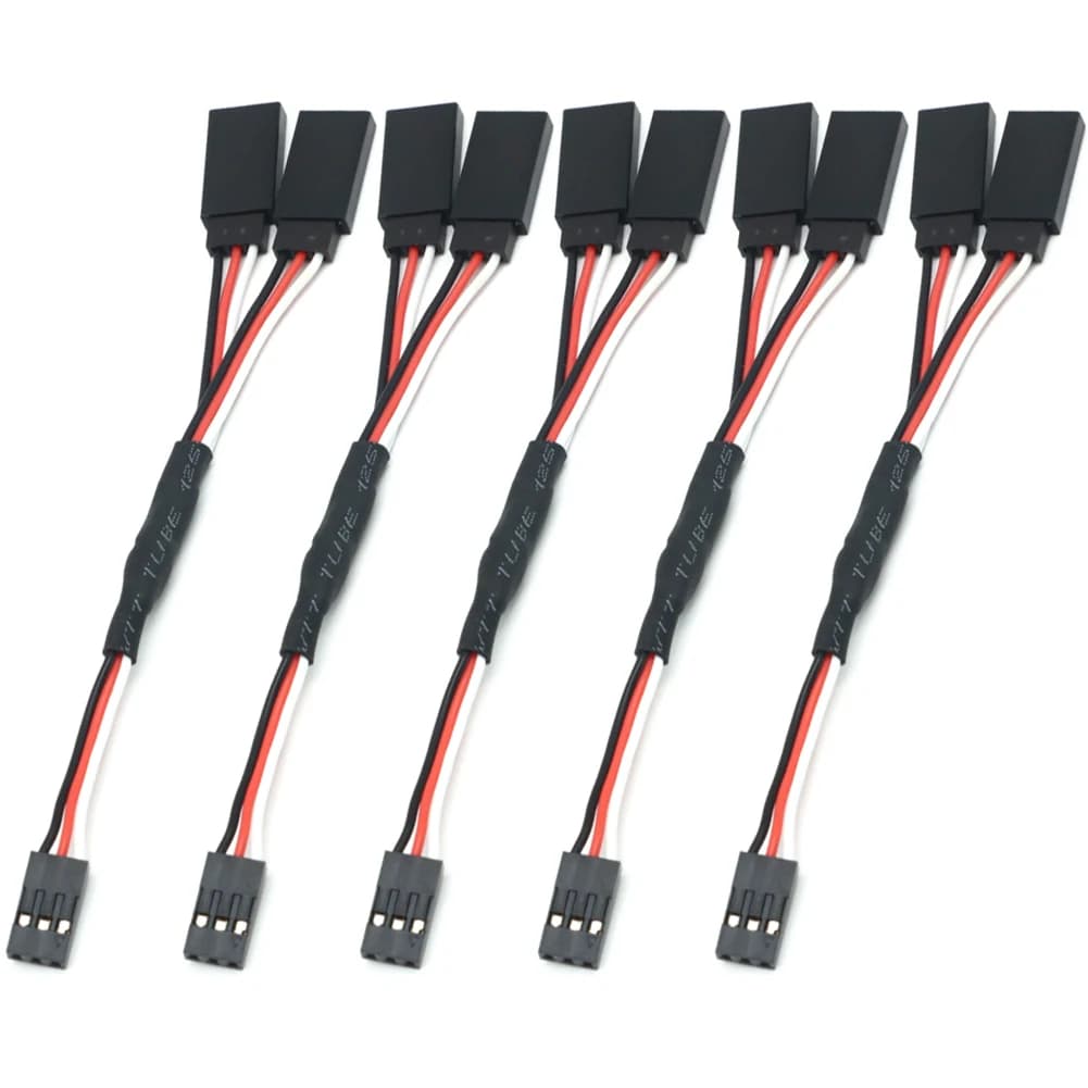 100/150/200/300/500mm RC Servo Y cavo di prolunga cavo cavo per RC Servo JR Futaba RC aereo elicottero auto fai da te