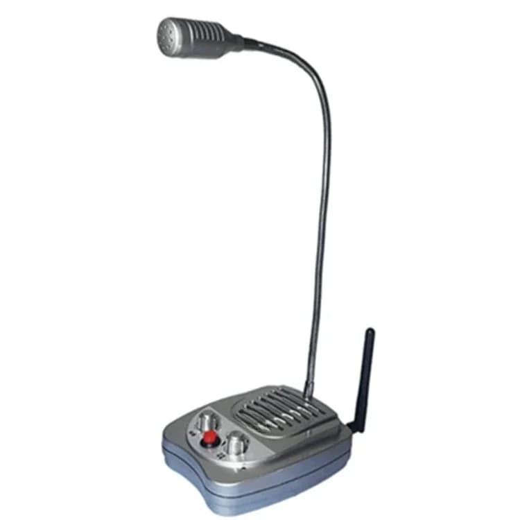 Walkie-talkie, stereo, altoparlante, wireless, altoparlante, microfono, bidirezionale