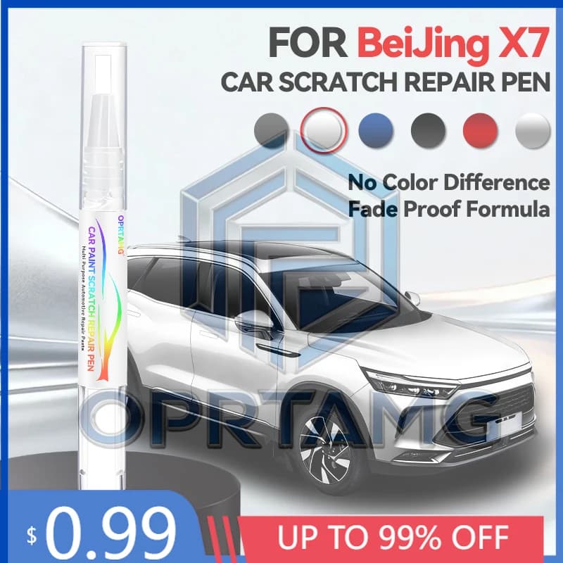 2026 Hot Paint Repair Pen Touch Up Scratch Remover DIY Auto Accessories Black White Silver Brown Gray For BAIC BEIJING-X7 2020-