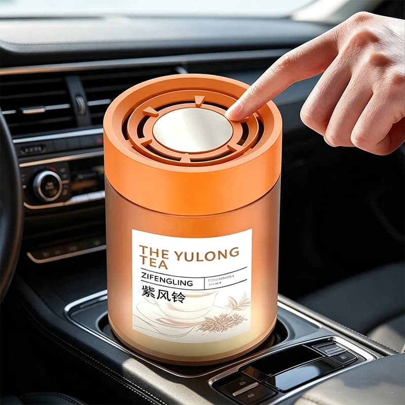 Profumatore per Auto in Gel, Fragranza Naturale, Elimina Odori, Lunga Durata, Decorazione per Interni Auto