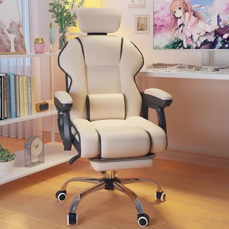 Sedia da ufficio ergonomica minimalista comodo cuscino sedia da gioco estetica Premium Mobile poggiapiedi Silla mobili da gioco