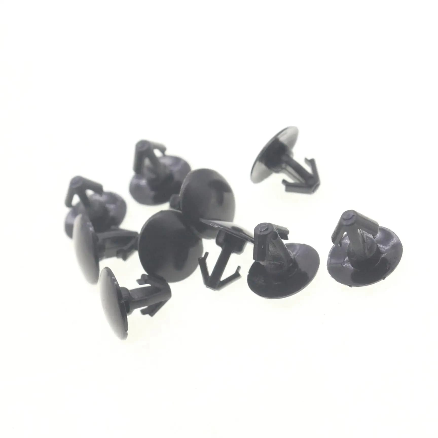 10 pezzi clip di fissaggio per guarnizione per Mazda CX-7 2007-2012 CX-9 2007-2009 guarnizione per rivestimento porta BP4K-58-762 nylon nero di fissaggio