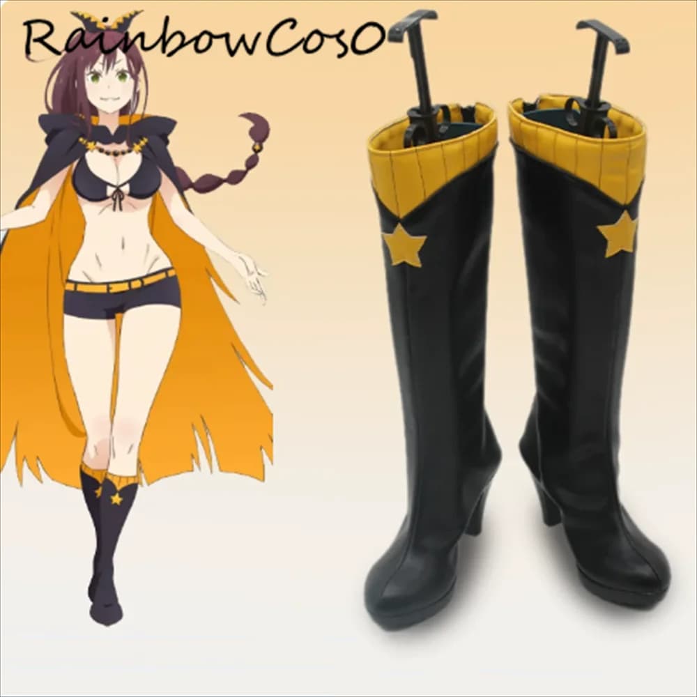 Shaula Re:Life in a different world from zero Cosplay Shoes Boots Game Anime Halloween Christmas RainbowCos0 W5776