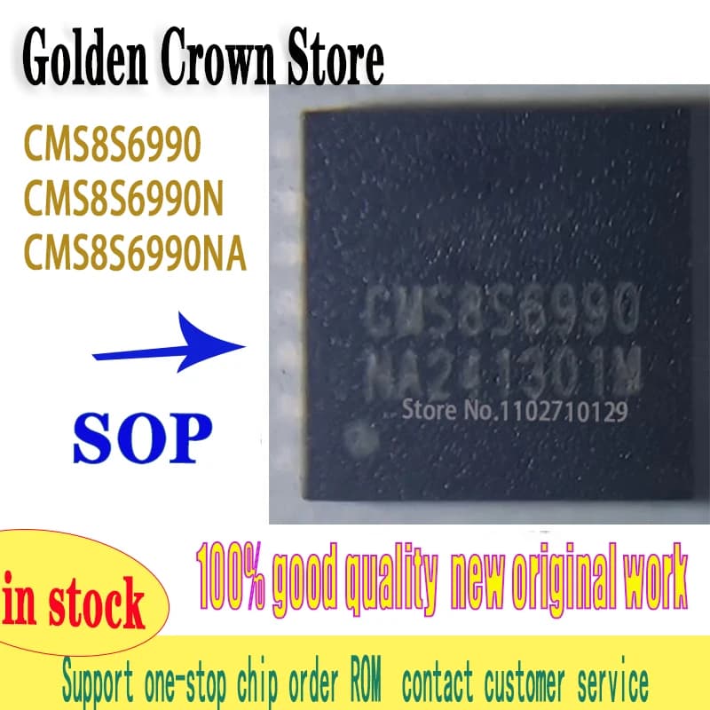 10 Pz/lotto Cmsemicon CMS8S6990 CMS8S6990N Migliorato 1T 8051 Microcontrollore Flash MCU SSOP24 TSSOP20