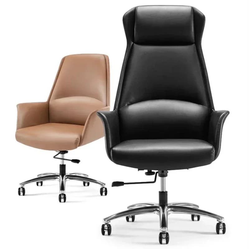 Sedie da ufficio ergonomiche da gioco Sedie da ufficio confortevoli in pelle rilassanti per computer Mobili da ufficio moderni regolabili Cadeiras LLOC