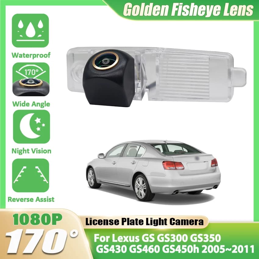 Rear View Camera For Lexus GS GS300 GS350 GS430 GS460 GS450h 2005~2011 170° Night Vision Backup Camera Parking Reverse Camera