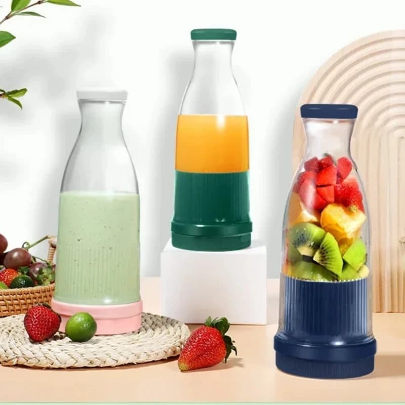 Electric Orange Juicer Bottle Portable Juicer Blender Wireless Fresh Juice Extractors Mixer Kitchen Fruit Squeezer Blender