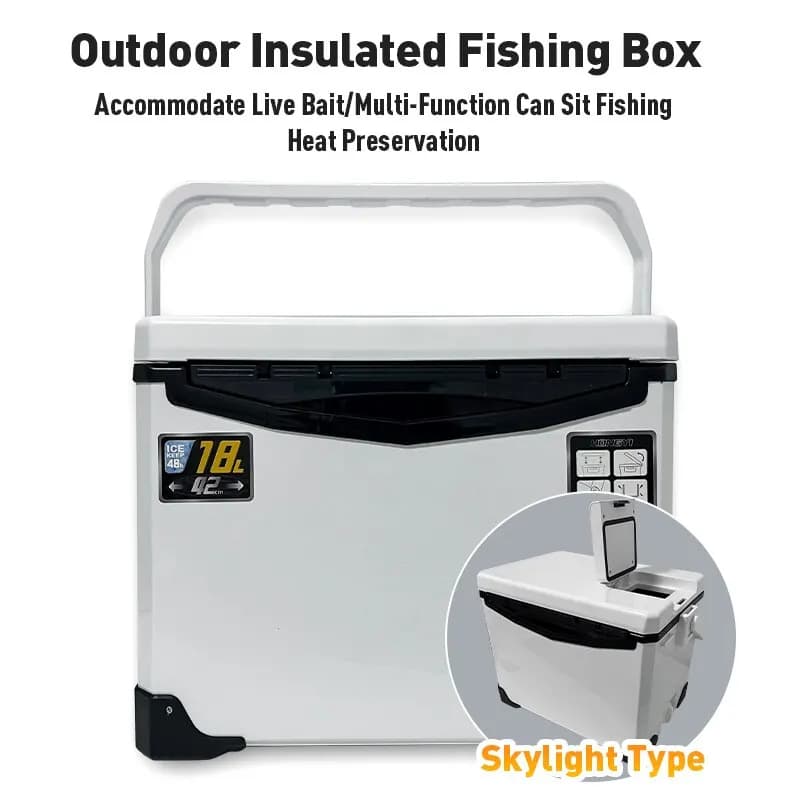 10L 18L 22L 32L 48L Cooling box for fishing equipment box for outdoor reservoir equipment tools for fish conservation sea fishing with portable air holes