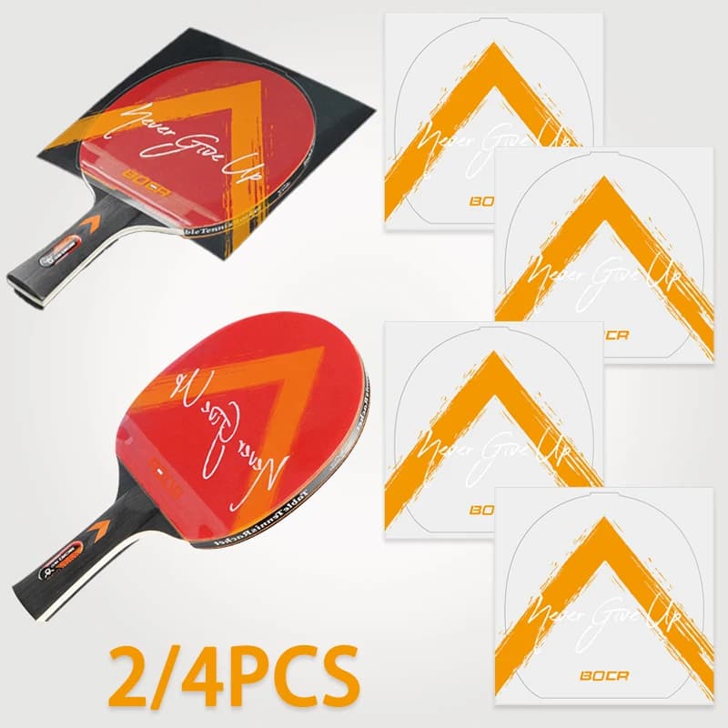 2/4 pcs protective film for ping pong sticky rubber protective film for ping pong transparent anti powder accessories