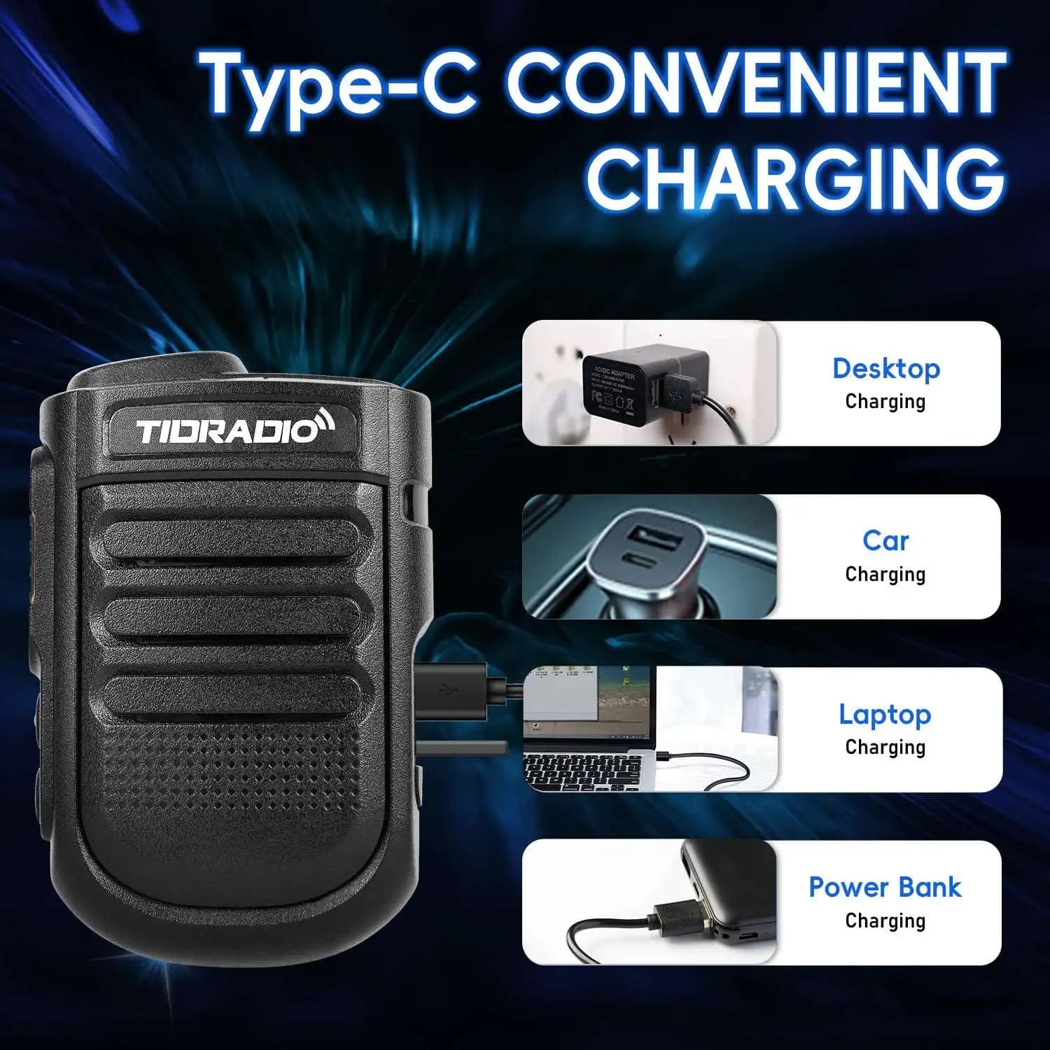 TD-H3 Plus Wireless Portable Speaker Microphone