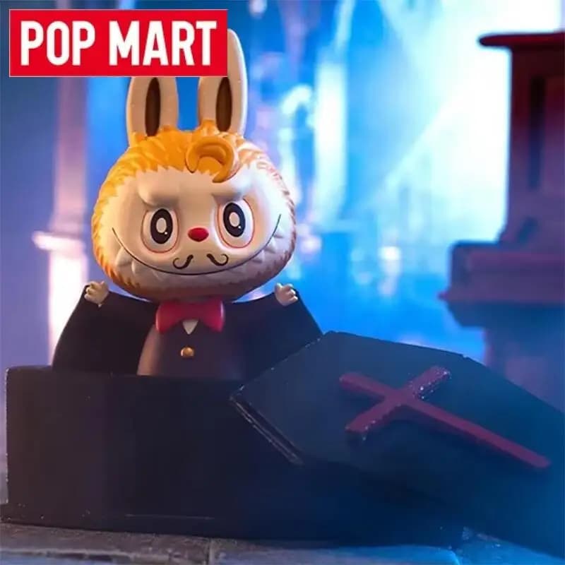 POP MART Labubu Halloween Monster Carnival Series Scatola cieca Guess Bag Scatola misteriosa Giocattoli Bambola Cute Anime Figure Ornamenti Regalo