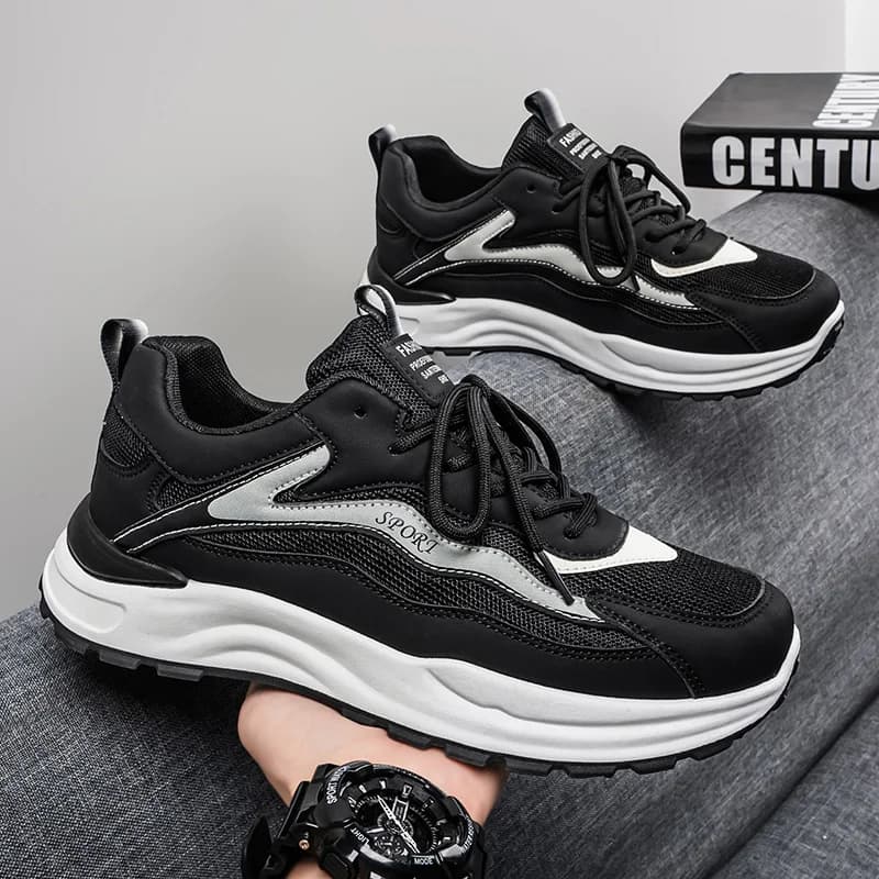 Supper Leisure Wander Unisex Mesh Sport Running Shoes Soft Breathable Body Loose Fit After Dinner Outdoor Neighborhood Stroll