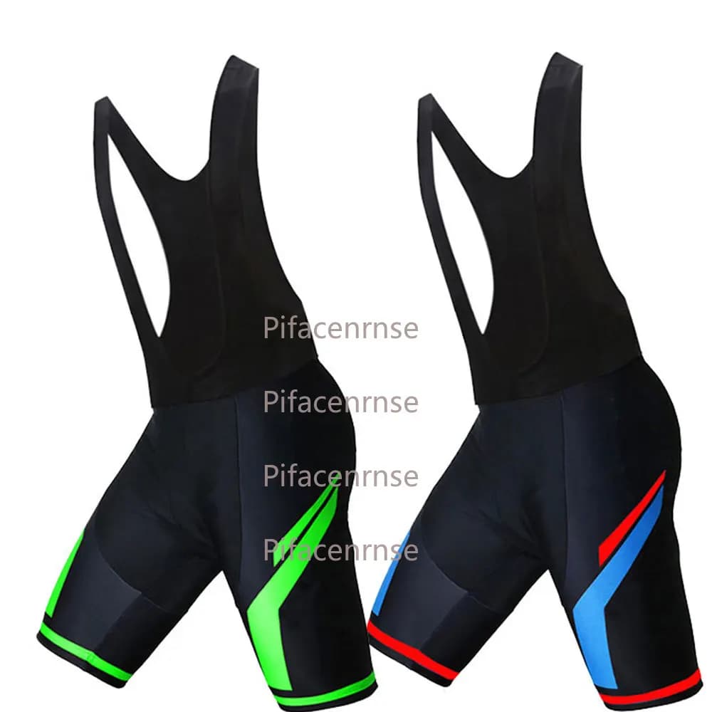 2025 New Black Mens Cycling Bib Shorts Summer Breathable Mountain Bike 19D Gel Pad Bike Bib Tights Shockproof Cycling Shorts