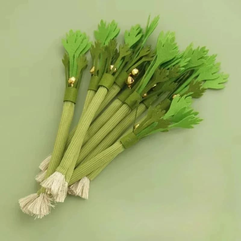 Giocattoli da Masticare per Gatti con Erba Gatta, Bastoncini per Pulizia Denti, Gioco Interattivo Autonomo, Giocattolo Sonoro Resistente agli Morsi