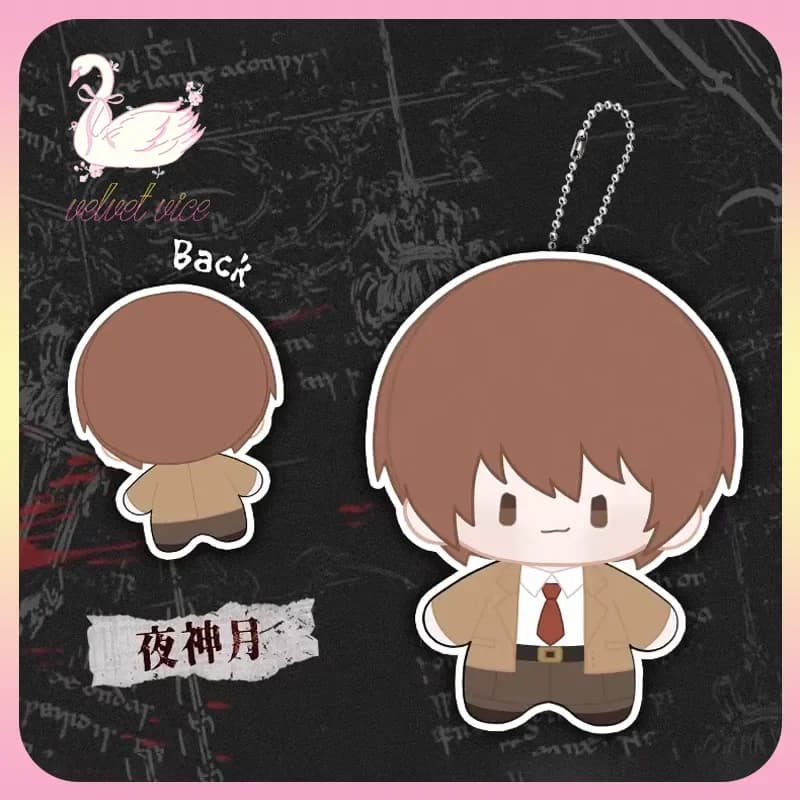 Peluche della serie originale Death Note, blind box, personaggio anime, bambola in cotone da 13 cm, ciondolo per borsa, portachiavi, giocattoli da collezione, regali per ragazze