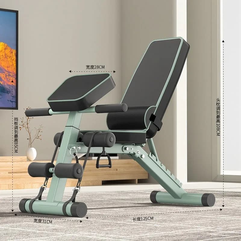 Weight Lifting Bench, Multifunctional Chair for Abdominals, Fitness Equipment Folding For Home