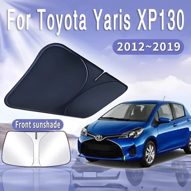 Auto Visiera Parasole Per Toyota Yaris XP130 2012 ~ 2019 2015 2017 2018 Parabrezza Anteriore Parasole Isolamento Termico Estate Accessori Auto