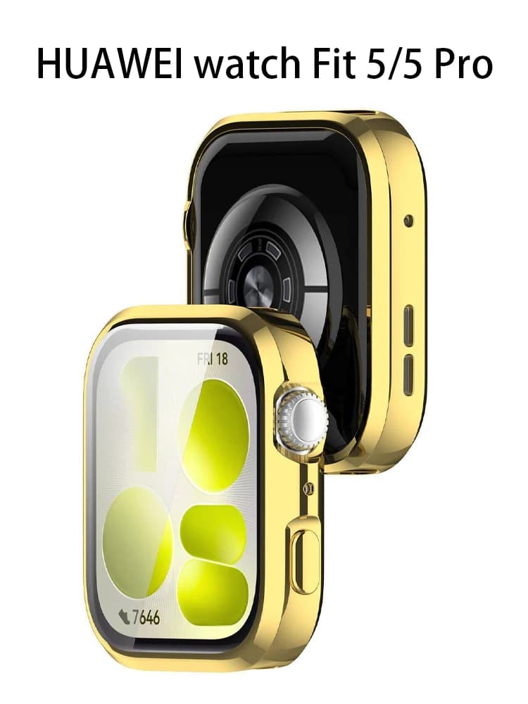 Protezione per lo schermo per HUAWEI Watch Fit 5/5 Pro/4, custodia protettiva in TPU a copertura totale, accessori per Huawei Watch Fit 5